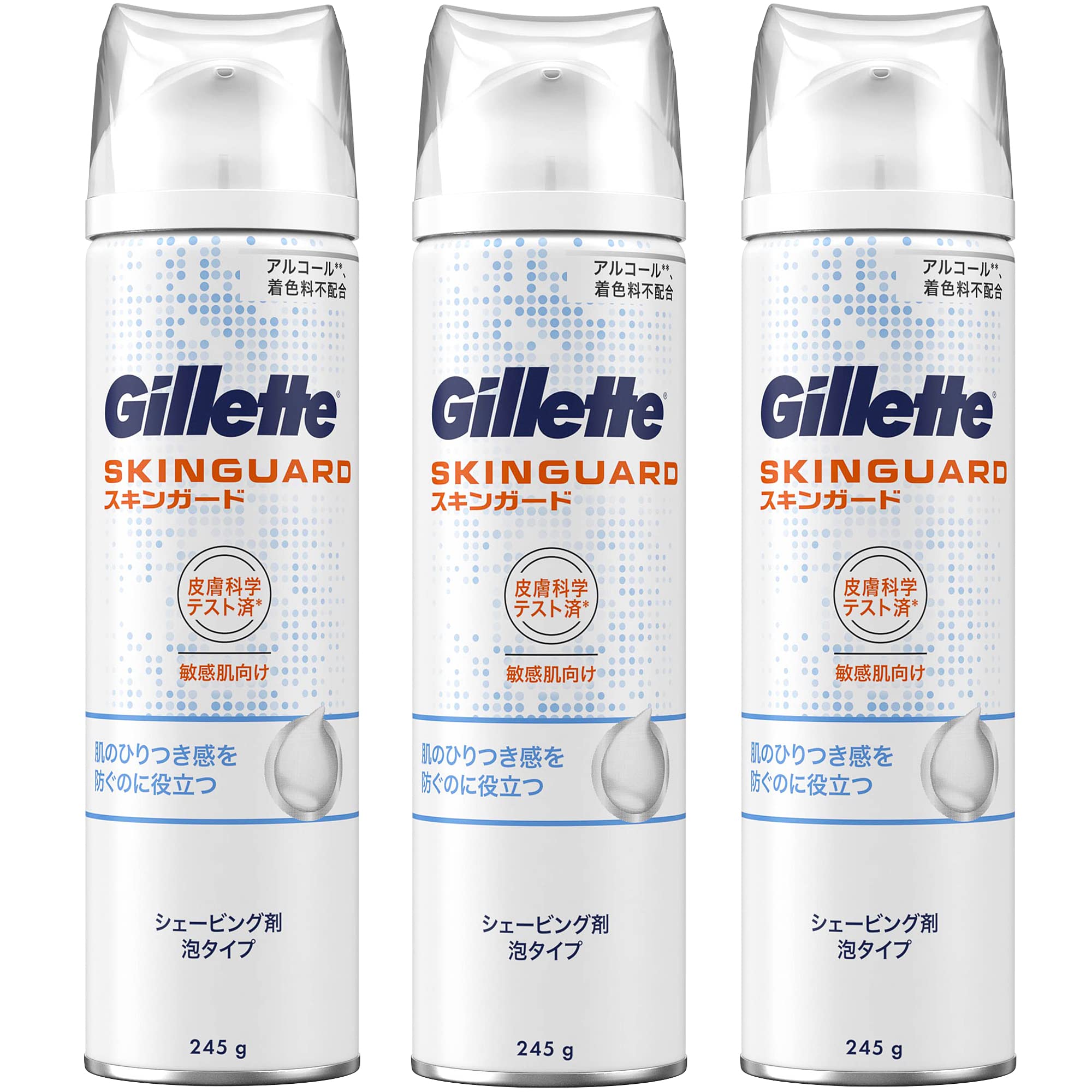 Gillette 【まとめ買い】 ジレット スキンガード シェービングフォーム…