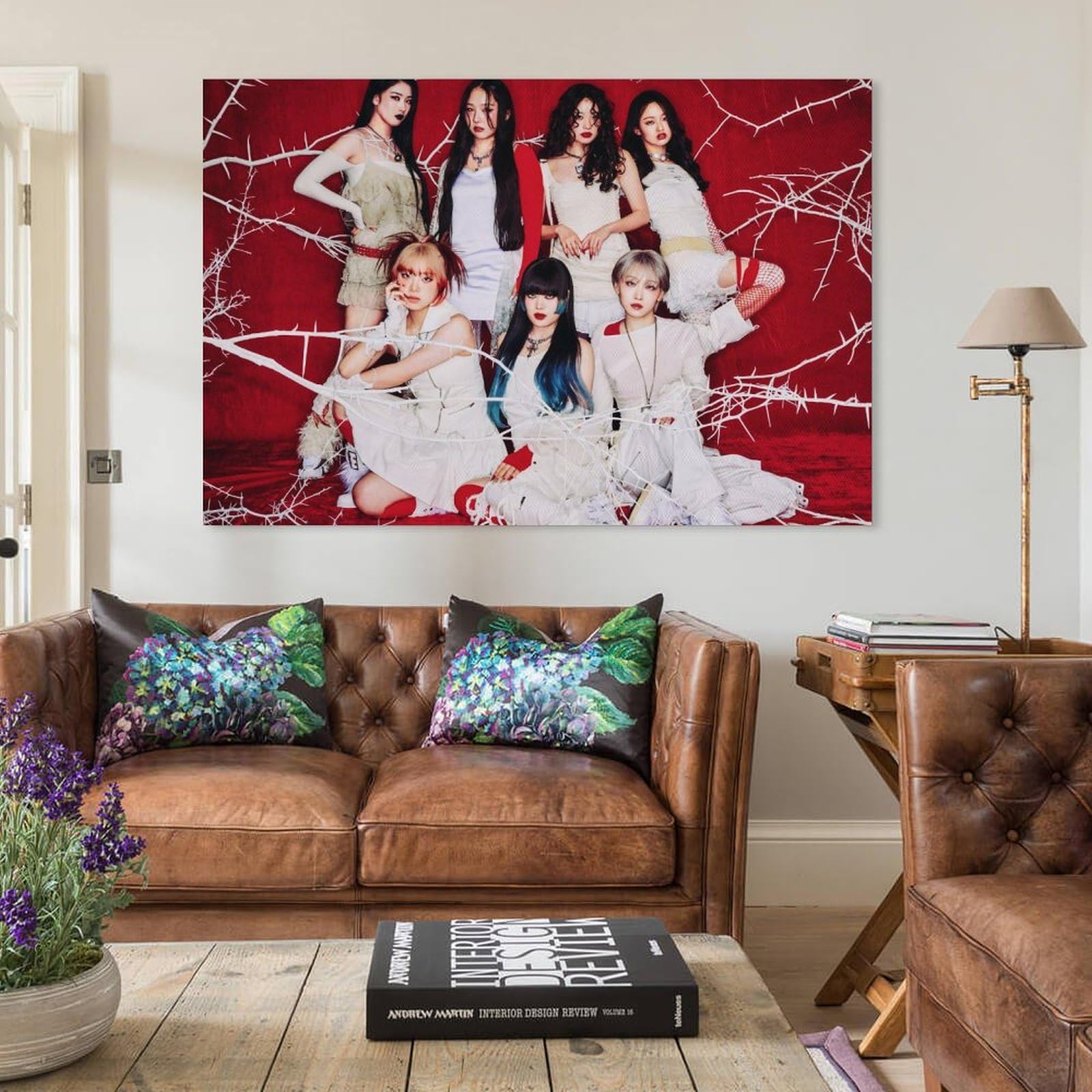 Amazon.co.jp: 歌手 HANA ハナ Debut Single Rose アルバムキャンバス