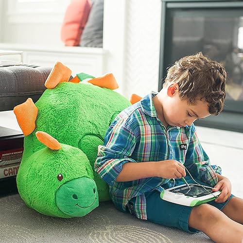 Miniatura 4 de Aterrizaje Suave | Rincones de anidación | Respaldo de personaje premium con asa de transporte y bolsillo trasero - Respaldo de dinosaurio de