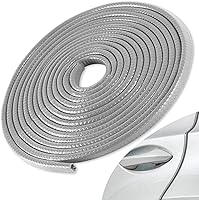 Vista 12 de SINGARO Protector de borde de puerta de automóvil de 33 pies (10M) sin pegamento, tira protectora de entrada de puerta de coche, protector de borde