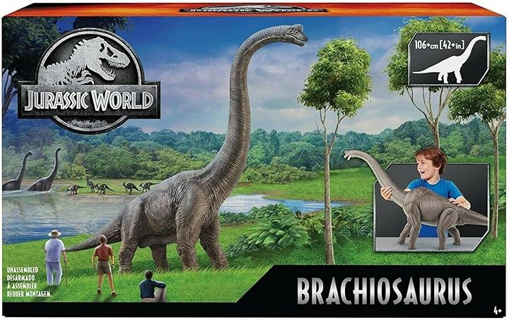 Xyw brachiosauro dinosauro jurassic world versione grande 106 cm 8890342812360