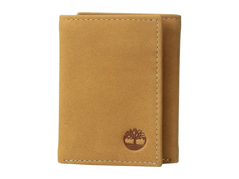

Timberland Icon Boot Trifold (Wheat) Wallet Handbags, Tan
