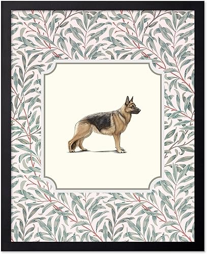 Miniatura 74 de Poster Master Impresión Vintage de Cachorro - Póster Retro de Perro - Arte Pastel - Diseño de Pared de Animal Floral - Arte Bohemio Chic -