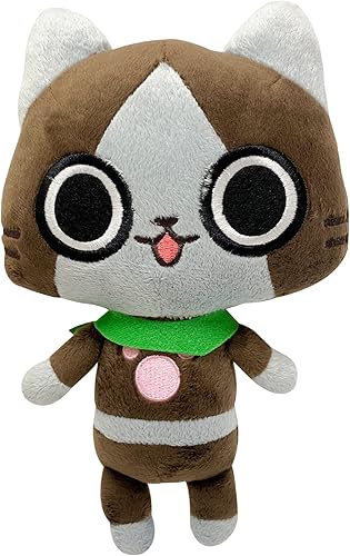 Great Eastern Entertainment Monster Hunter - Juguete de peluche coleccionable Merarou, 8 pulgadas