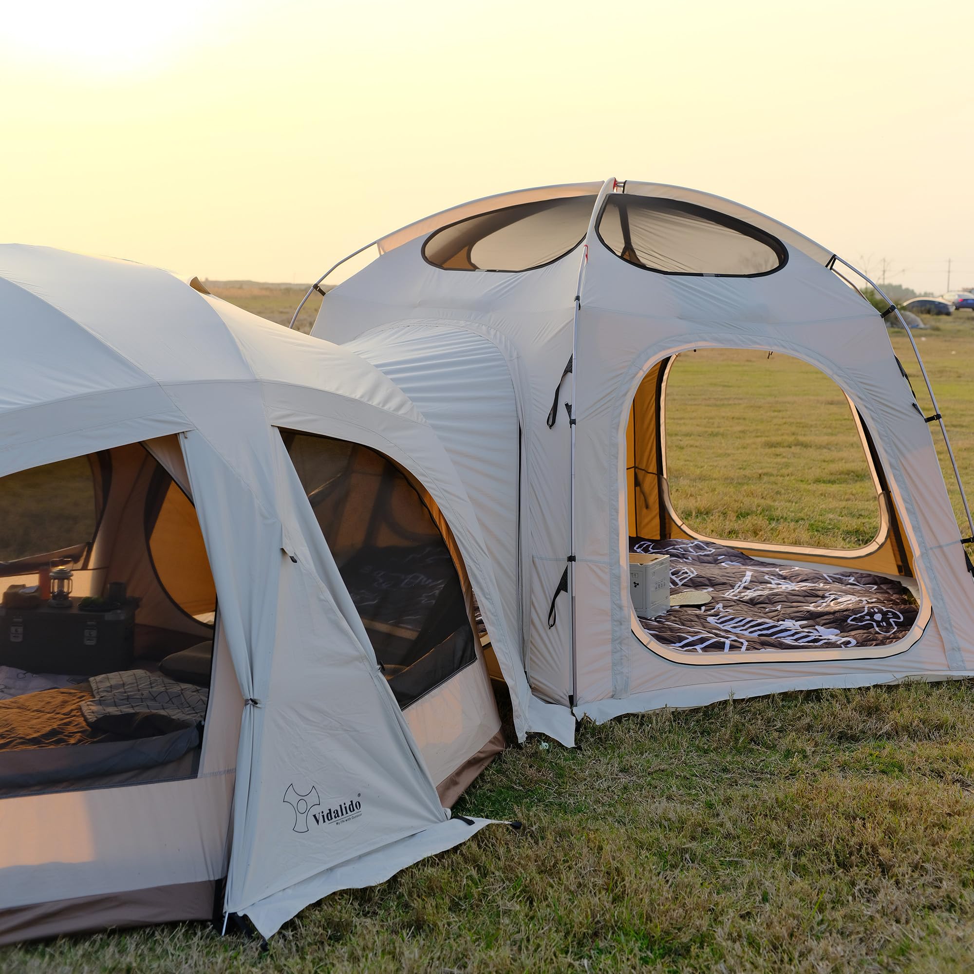 Amazon.co.jp: VIDALIDO ドームテント シェルターテント ridge tent