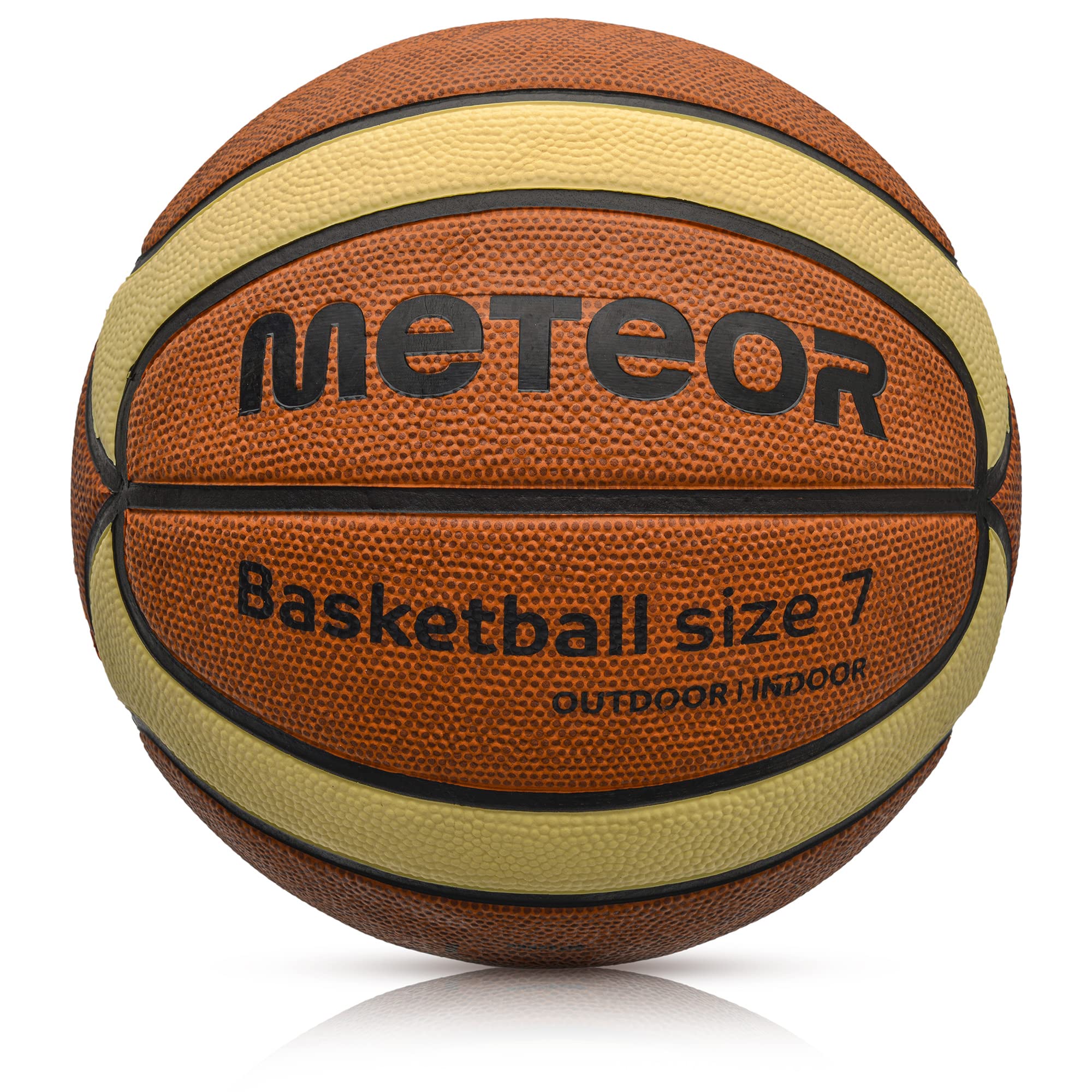 Meteor Piłka Do Koszykówki Trwała Piłka Do Kosza Rozmiar 5 6 7 dla Dzieci Młodzieży Dorosłych do Treningu Koszykówki Basketball Cellular