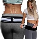 Sacroiliac SI Joint Hip Belt - Lower Back Support Brace for Men and Women - Pelvic Support Belt - Trochanter Belt - Sciatica Pelvis Lumbar Hip Pain Relief (Regular)