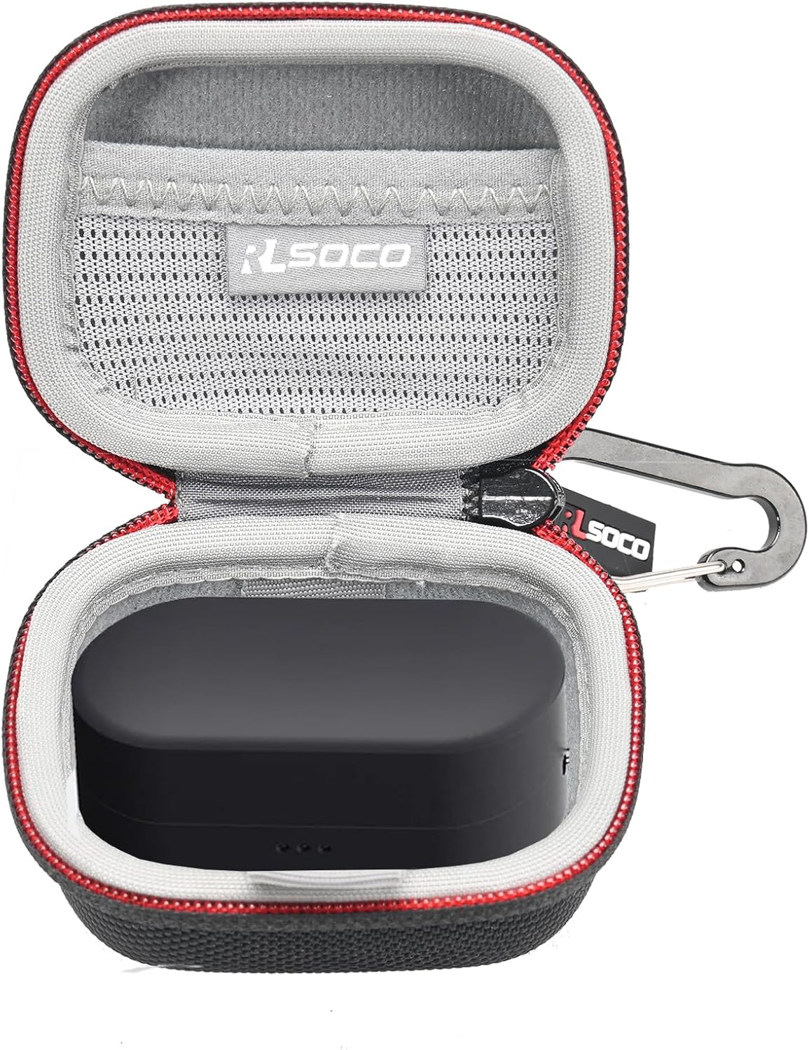 RLSOCO Carrying Case for Status Audio Between 3ANC Onyx / 3ANC / Pro/Pro X True Active Noise Cancelling Wireless Earbuds (Case Only)