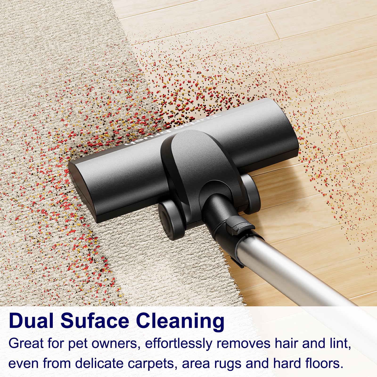Amazon.com: Portek Turbo Brush Head Compatible with Miele Vacuum