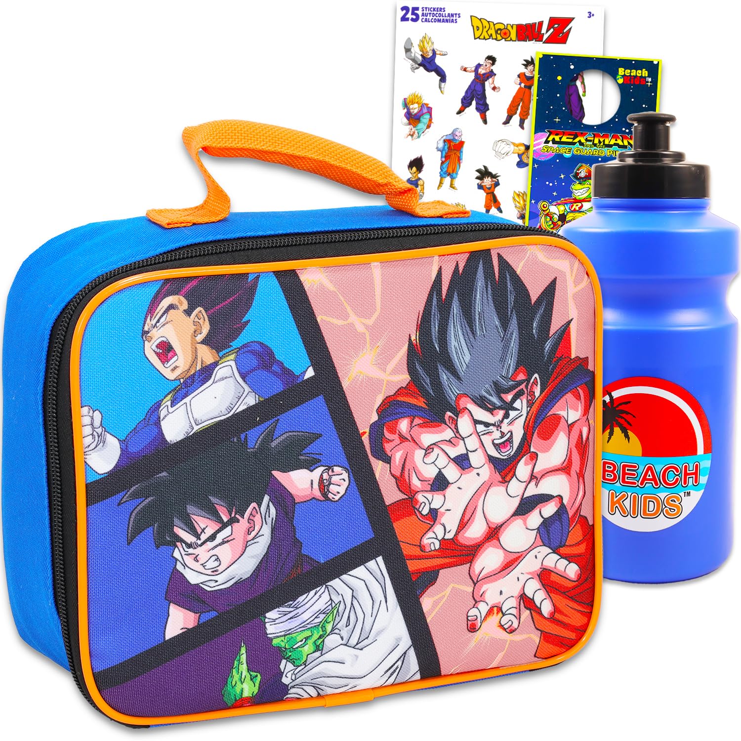 Amazon.com: Dragon Ball Z Lunch Box for Boys Set - Bundle with