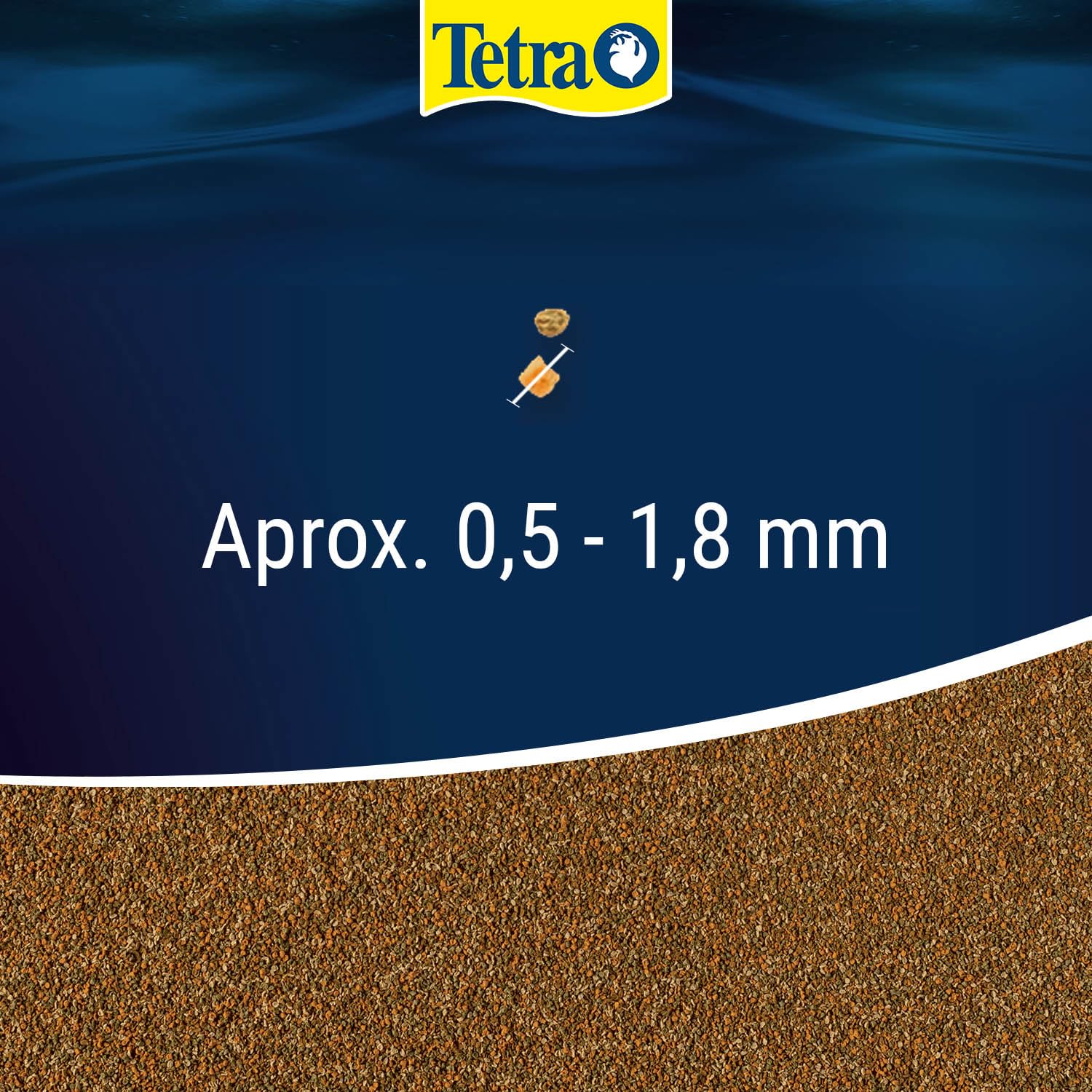 TetraMin Granules - alimento en forma de gránulos para todos los peces ornamentales , mezcla equilibrada para peces sanos y agua clara, lata de 500 ml