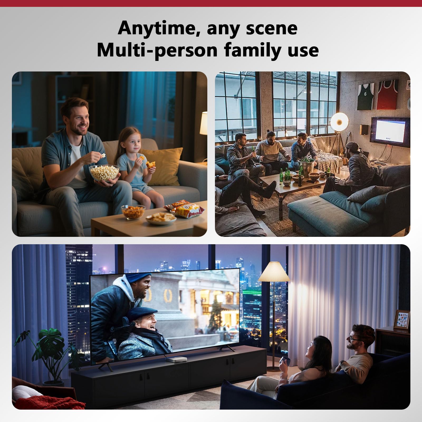 Télécommande Universelle pour Samsung Télévision – Télécommande Remplacement Compatible avec Samsung Modèles, Smart TV, LED et LCD – Fonctionne sans Programmation