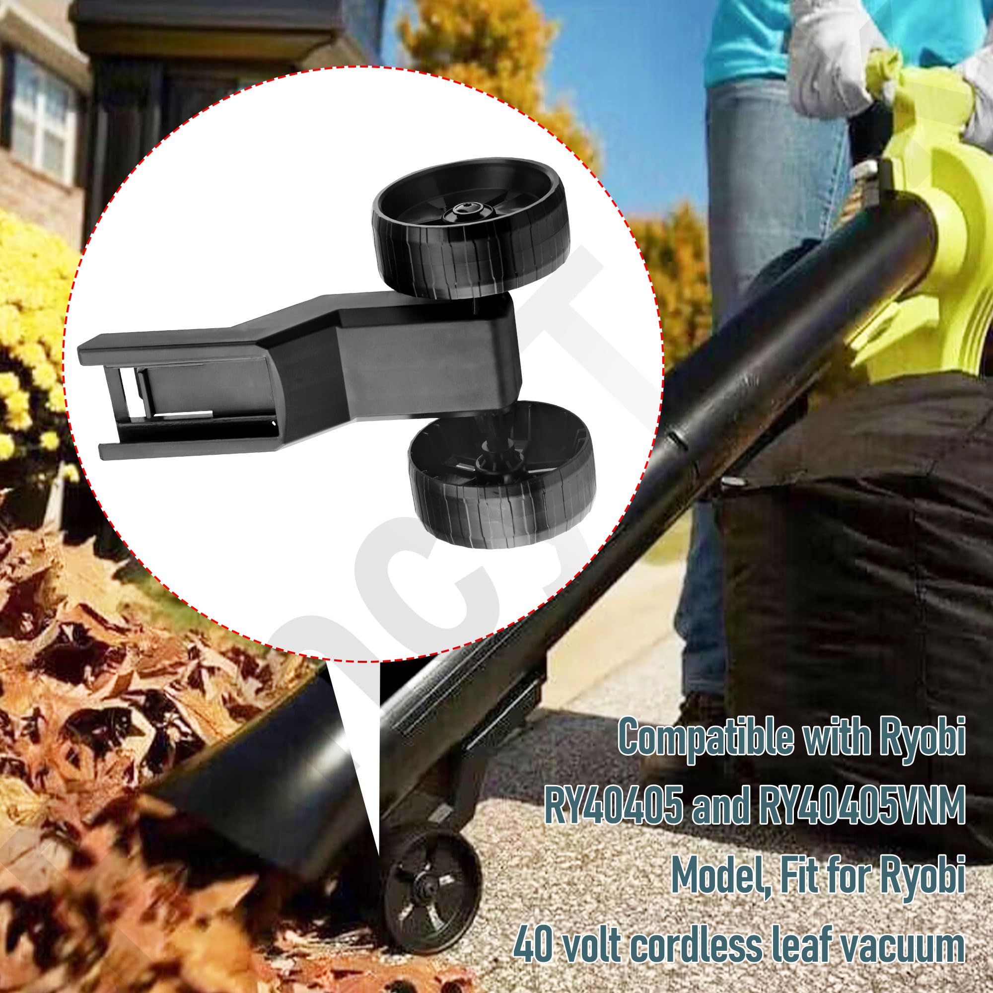 Aspirateur A Feuille RYOBI 40V Vac Attack Cordless Battery Leaf