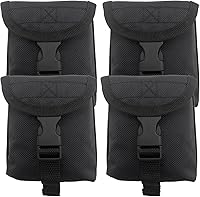 Vista 8 de Scuba Trim Weight Pocket,Nylon Diver Weight Belt Bag with Quick Release Buckle,Dive Weight Pouch 5LB