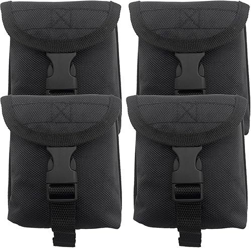 Miniatura 8 de Scuba Trim Weight Pocket,Nylon Diver Weight Belt Bag with Quick Release Buckle,Dive Weight Pouch 5LB