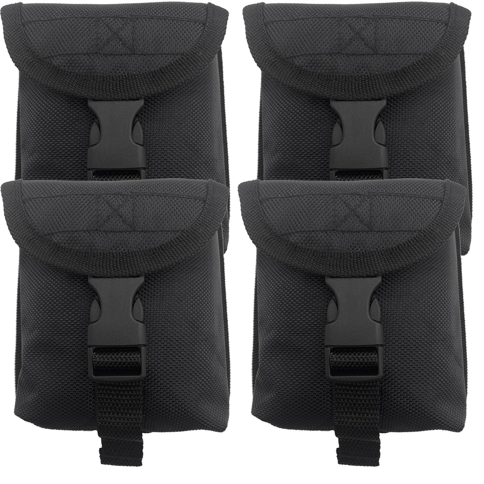 MOPHOEXII Sac de ceinture de plongée en nylon avec boucle à dégagement rapide, pochette de poids de plongée 2,3 kg