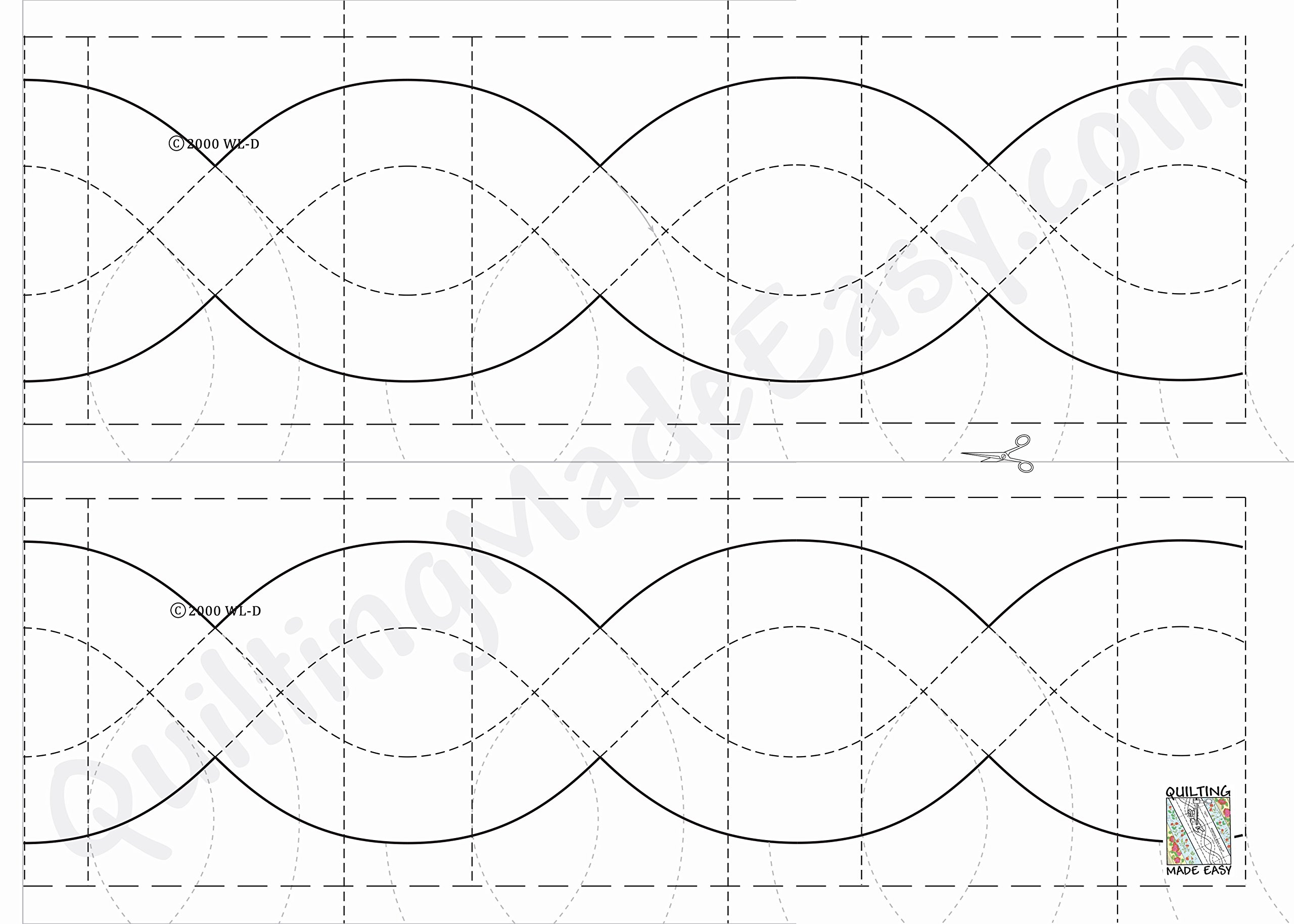 Machine Quilting Continuous Line Pattern Free Patterns