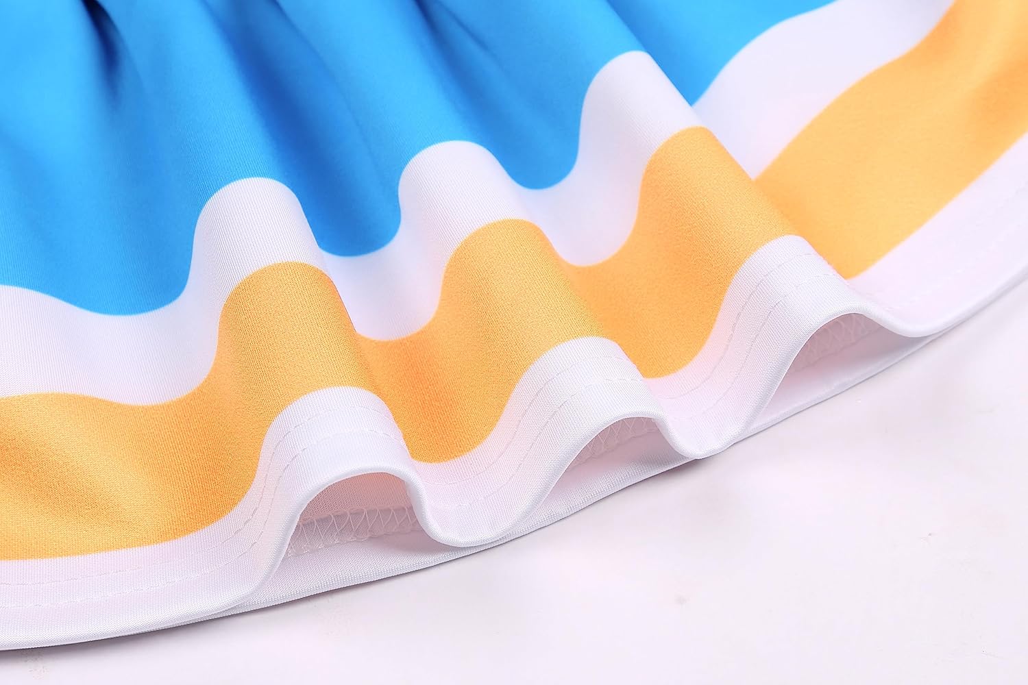 Toddler Cheer Uniform Kids Cheerleader Costume, Girls Cheer Outfit for Cheerleading Practice Cosplay - Image 6