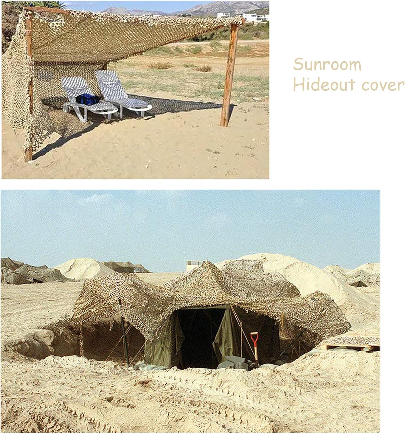 Dual Mesh Custom Camouflage net for Hunt Blind Decor Courtyard Sunshade Photo Camp Fish Farm Factory Shelter Car Concealment Party Exhibit Backdrop Paintball Curtain Ceiling Fence Canopy Cover