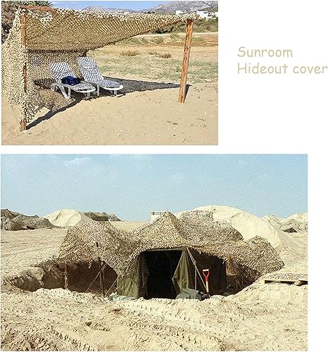 Miniatura 5 de Red de camuflaje personalizada de malla doble para caza, decoración de ciegas, patio, sombrilla para campamento fotográfico, granja, fábrica,