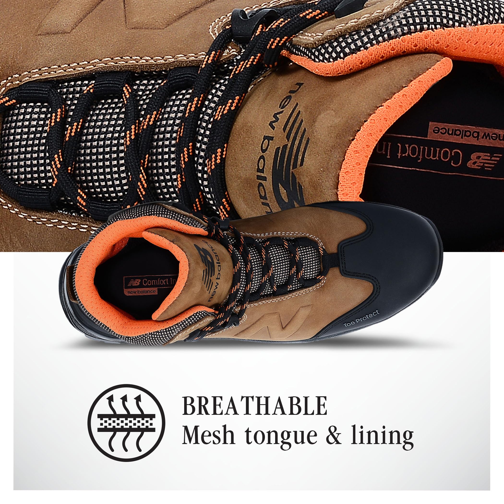 New Balance Herren Zehenpartie aus VerbundmaterialSicherheitsstiefel