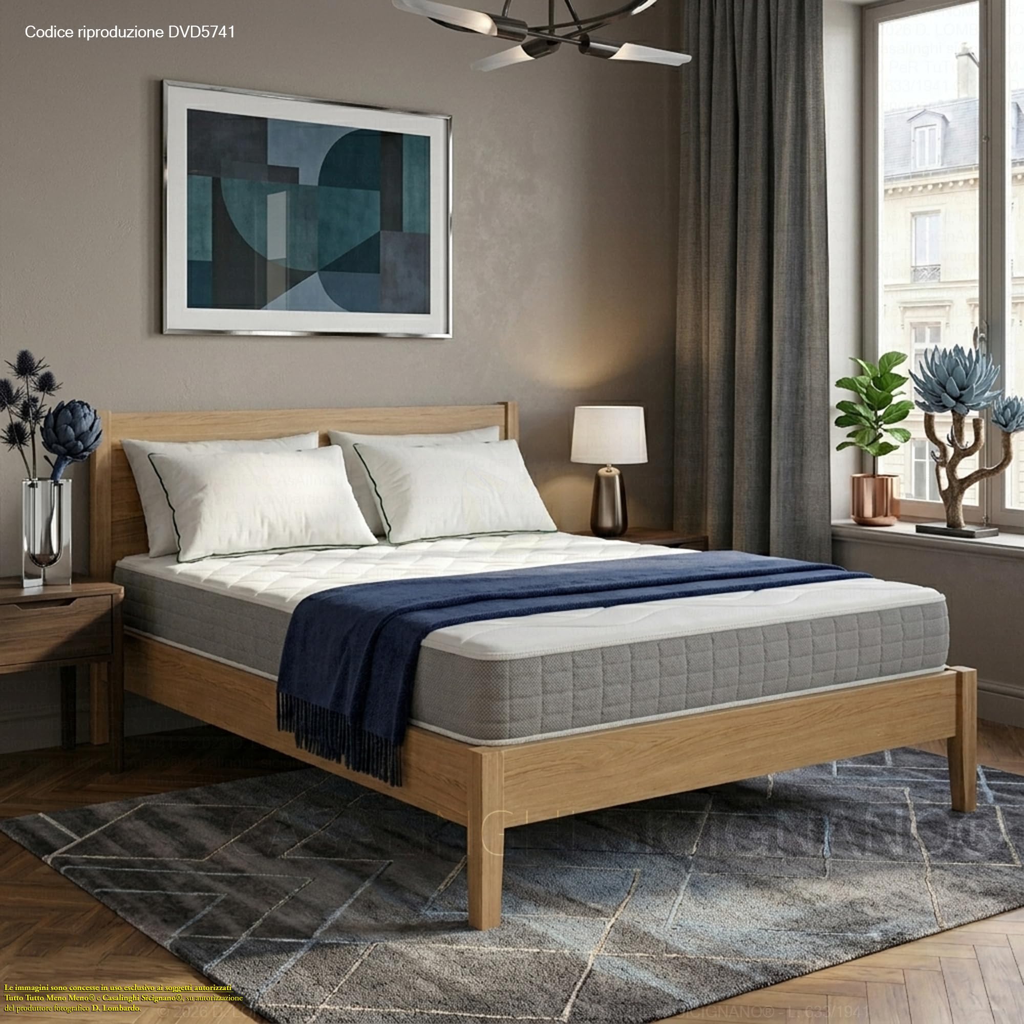 Matelas 90x200 effet massant Sicignano Aria pour un sommeil réparateur