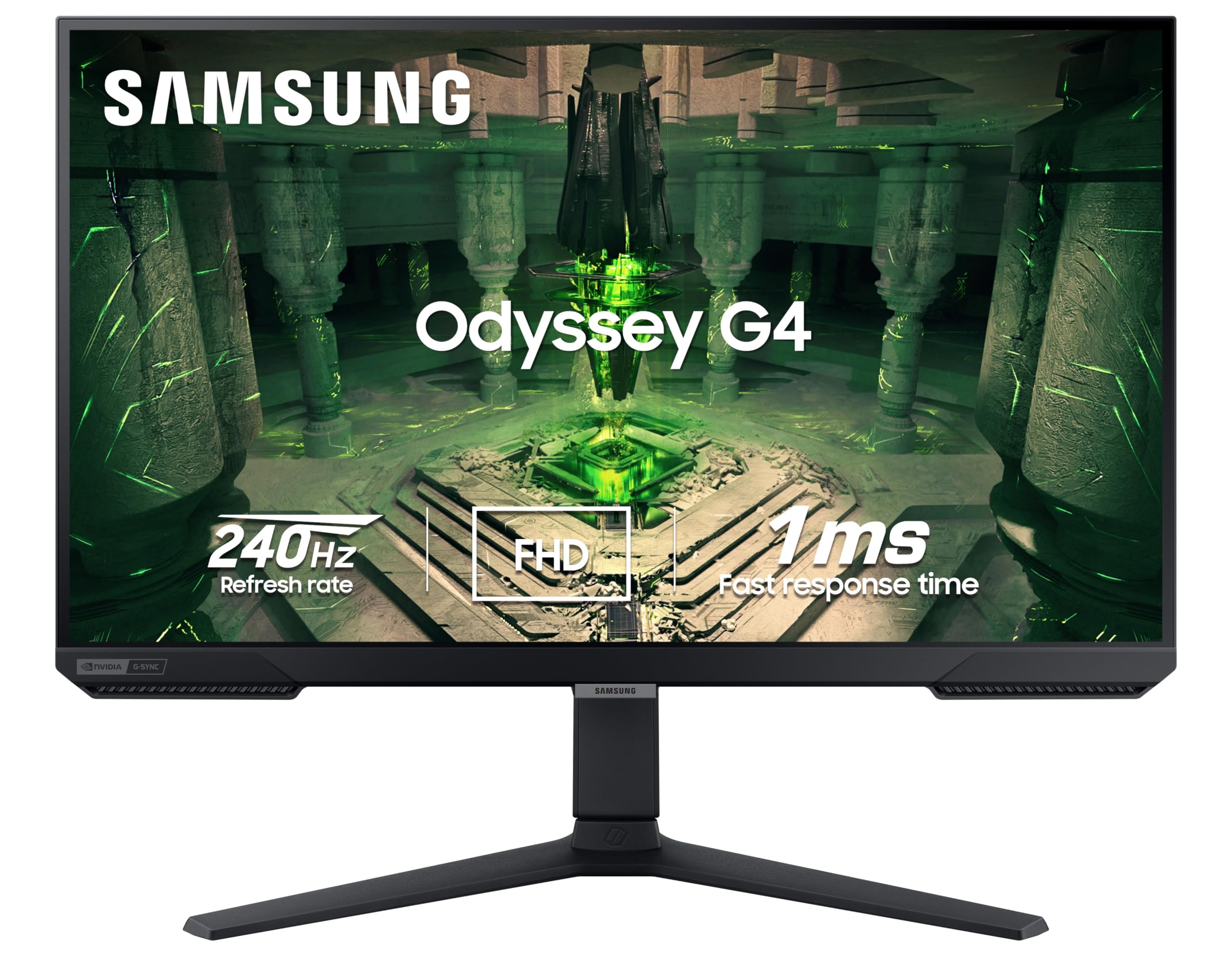 Samsung 27-inch(68.4cm) FHD, IPS Gaming, 240Hz, 1ms Flat Monitor, 1920 x 1080 Pixels, Height Adjustable Stand, HDR10, Nvidia G-Sync Compatible, Ultrawide Game View (LS27BG400EWXXL, Black) (B0B3RT4DPC) Amazon Price History, Amazon Price Tracker