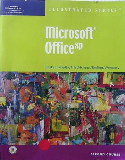 Microsoft Office XP-Illustrated Second Course
