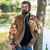 Vista 3 de Legendary Whitetails Men's Journeyman Shirt Jacket, Flannel Lined Shacket for Men, Water-Resistant Coat Rugged Fall Clothing
