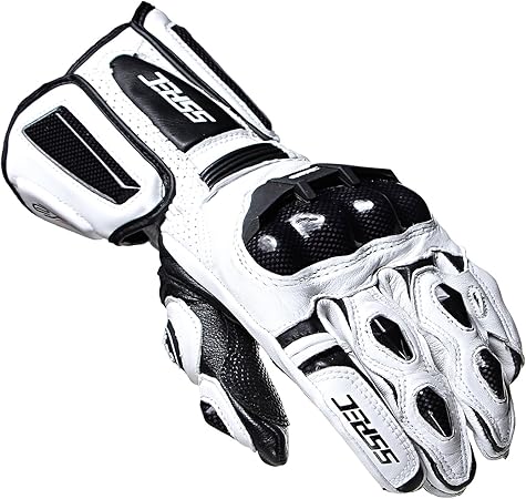 Amazon Ali Sp バイク グローブ 本革手袋 通気 防風 バイク用品 防水 7107 白 L グローブ 車 バイク