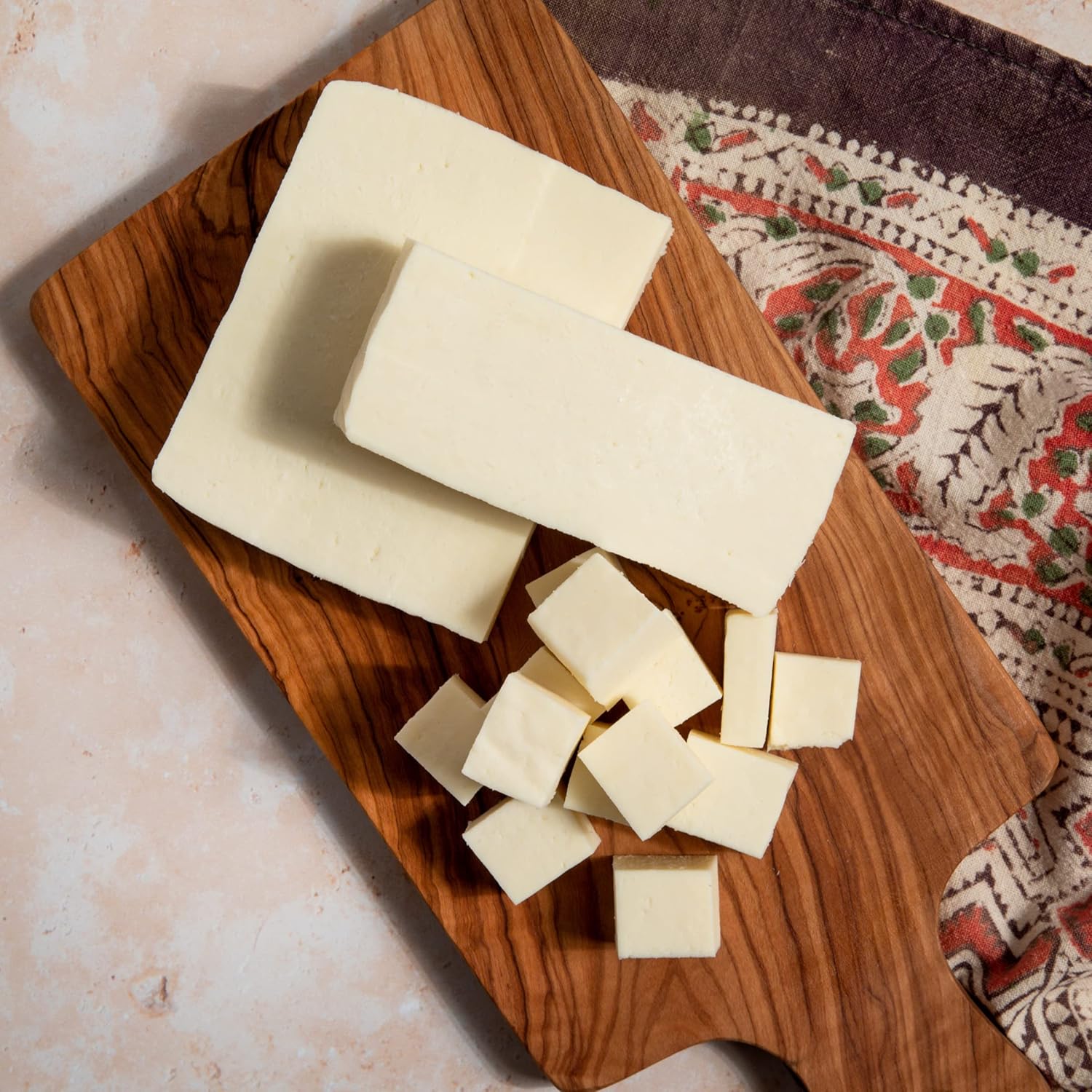 Paneer Cheese - Whole Form (5 pound) - Pack of 3