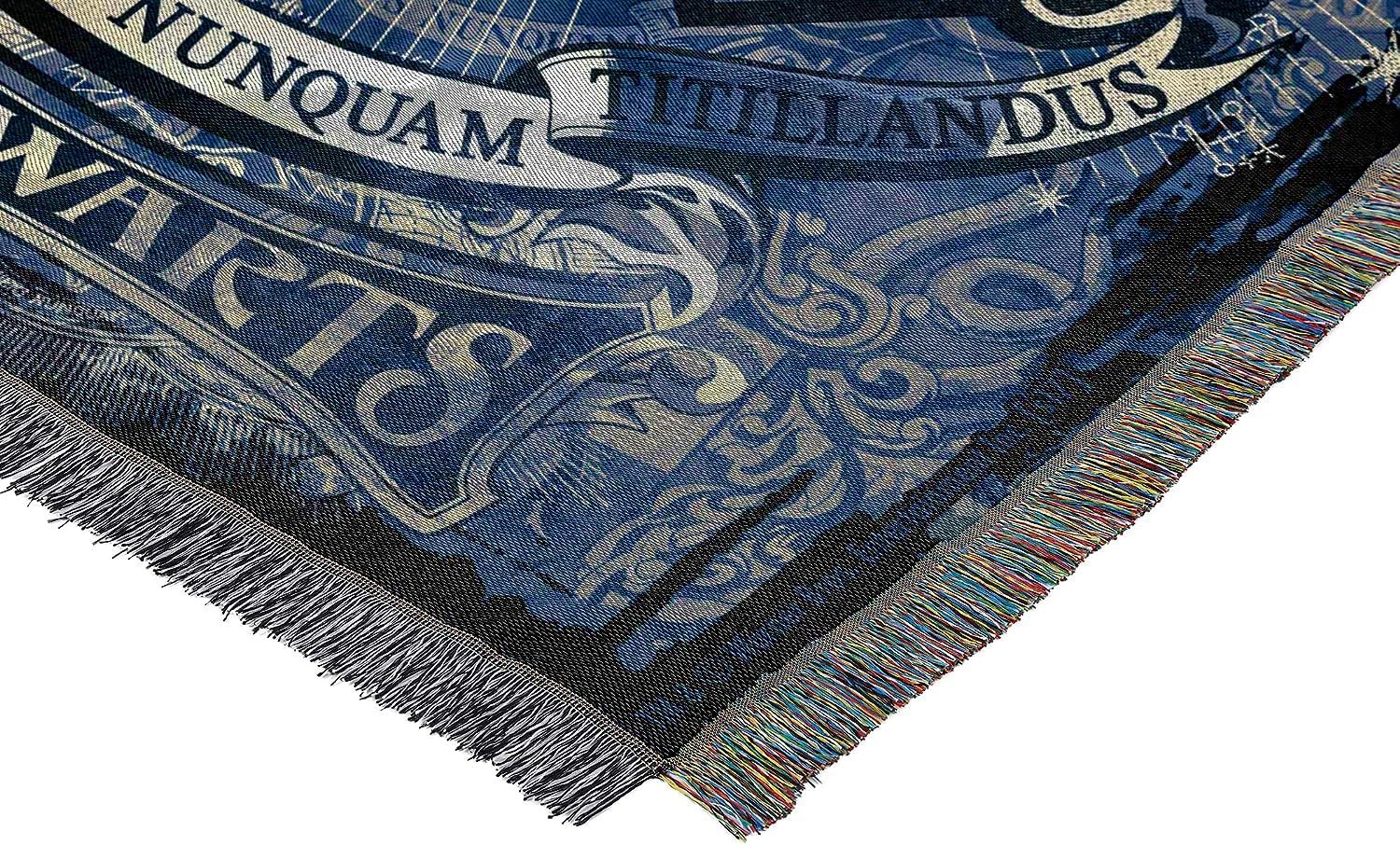 Northwest Harry Potter Woven Tapestry Throw Blanket, 48" x 60", Tri Wizard - Image 5