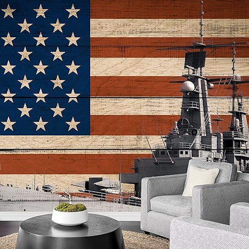 Miniatura 42 de wall26 Adhesivo de pared extraíble/mural de pared vintage, retro, mapa de globo del mundo, ilustraciones internacionales, arte moderno, paisaje