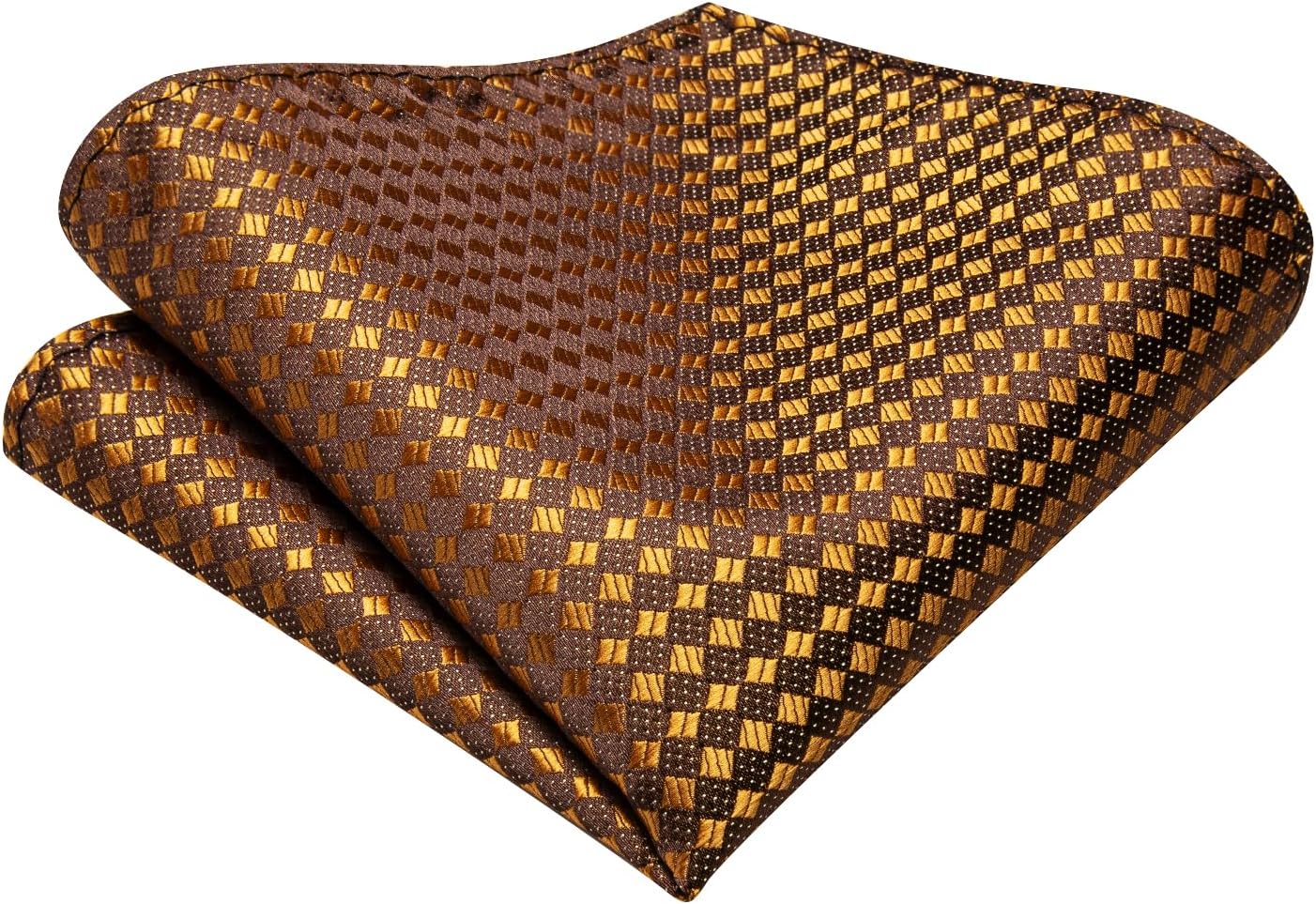 Hi-Tie 63" 70" Ties for Men Silk Extra Long Mens Ties Set and Pocket Square Cufflinks Paisley Necktie Business Wedding - Image 6