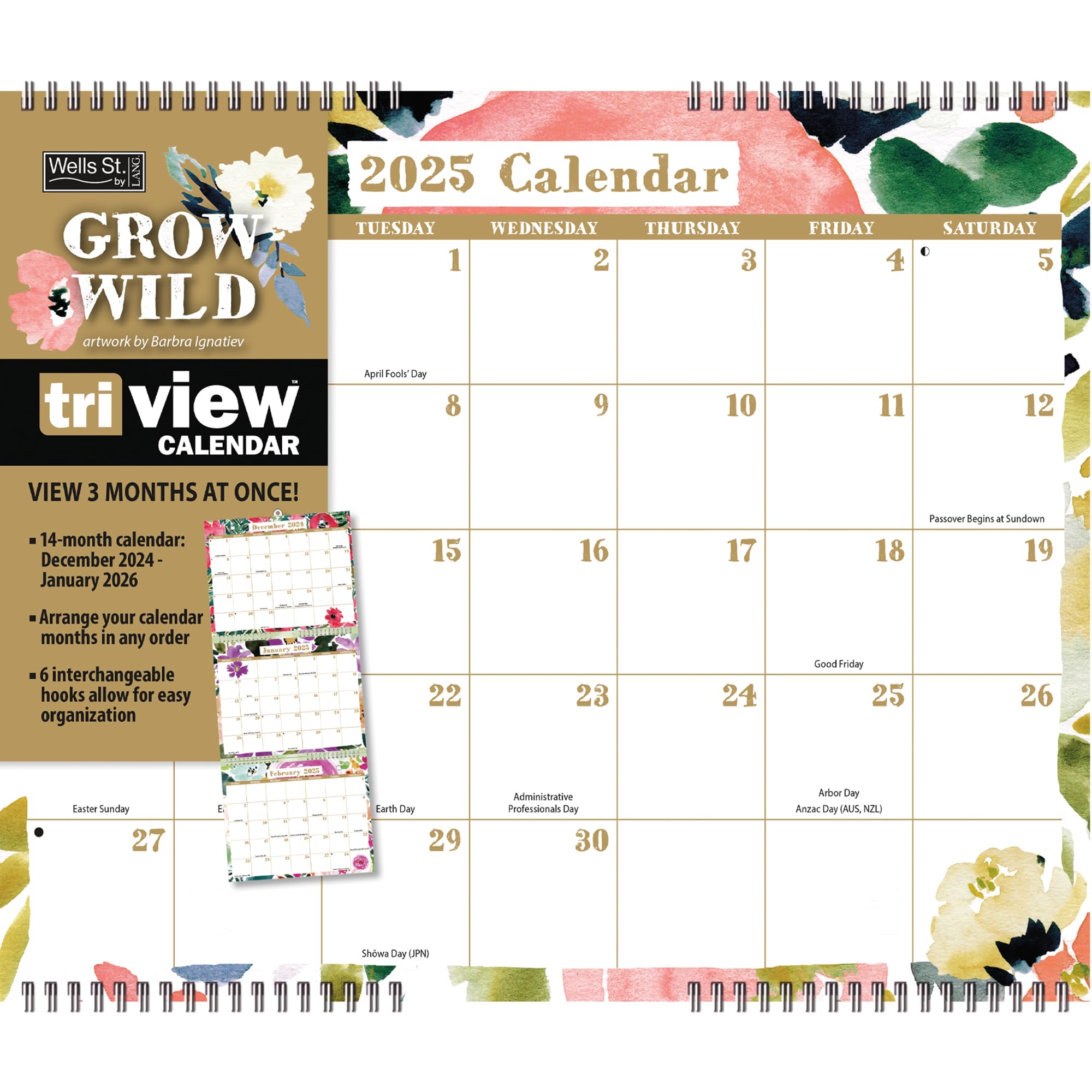 WSBL Grow Wild 2025 Tri-View Calendar (25997003504)