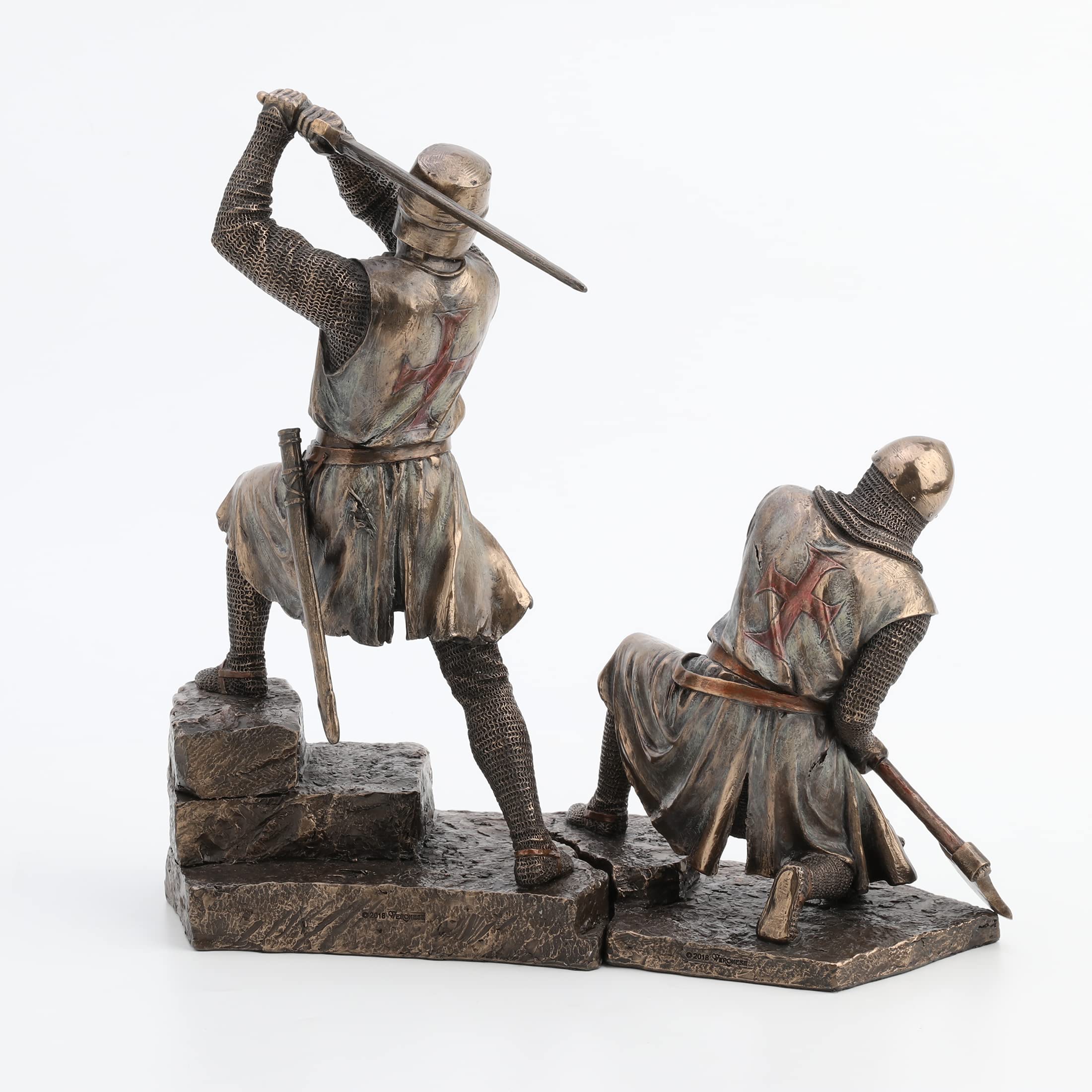 Veronese Design Estatua de resina fundida en frío con acabado de bronce