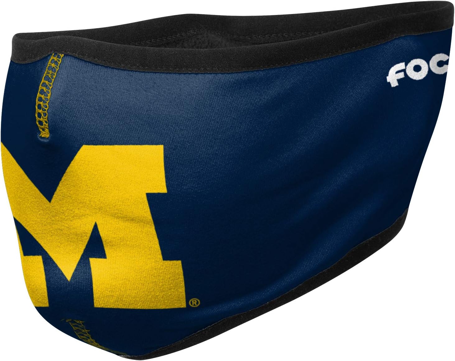 FOCO Michigan Wolverines NCAA Big Logo Earband Face Cover