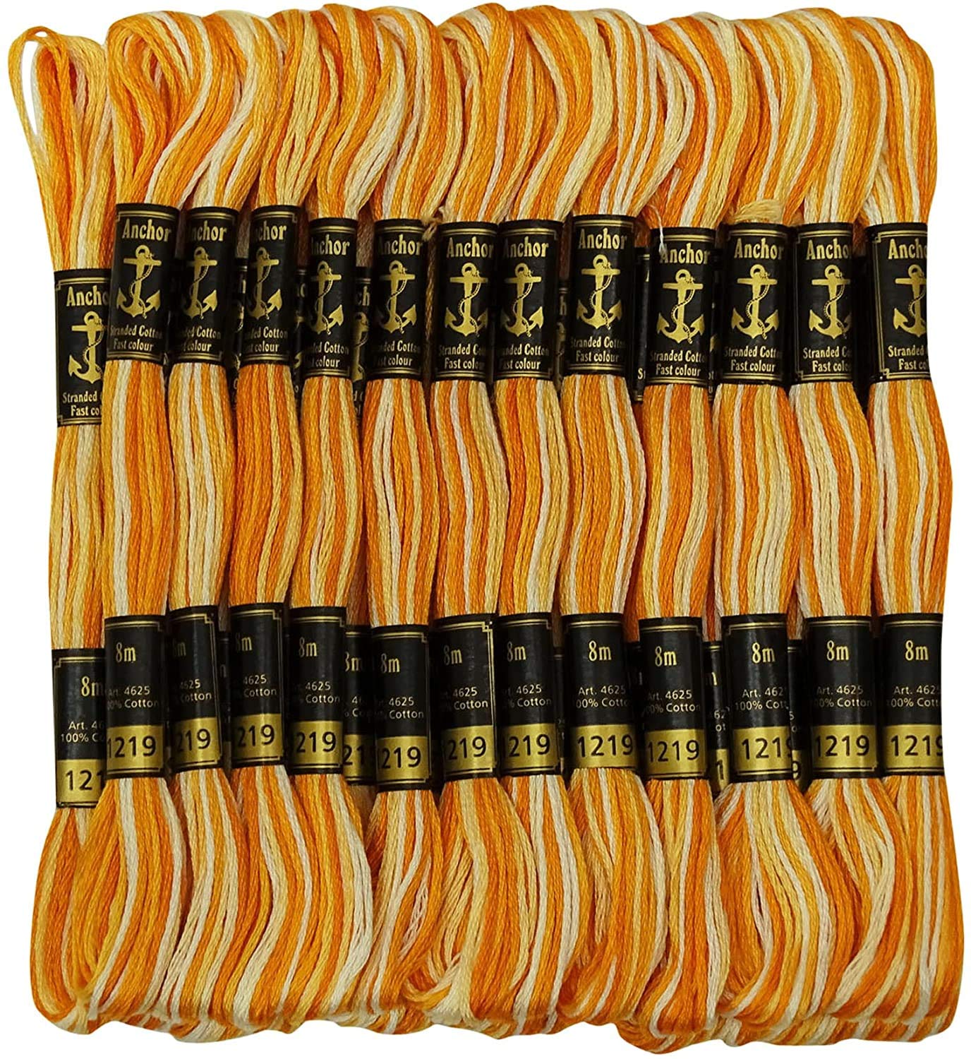 Anchor Double Shaded Cross Stitch/Long Stitch- Cotton Skeins 25nos (1219)-image-23