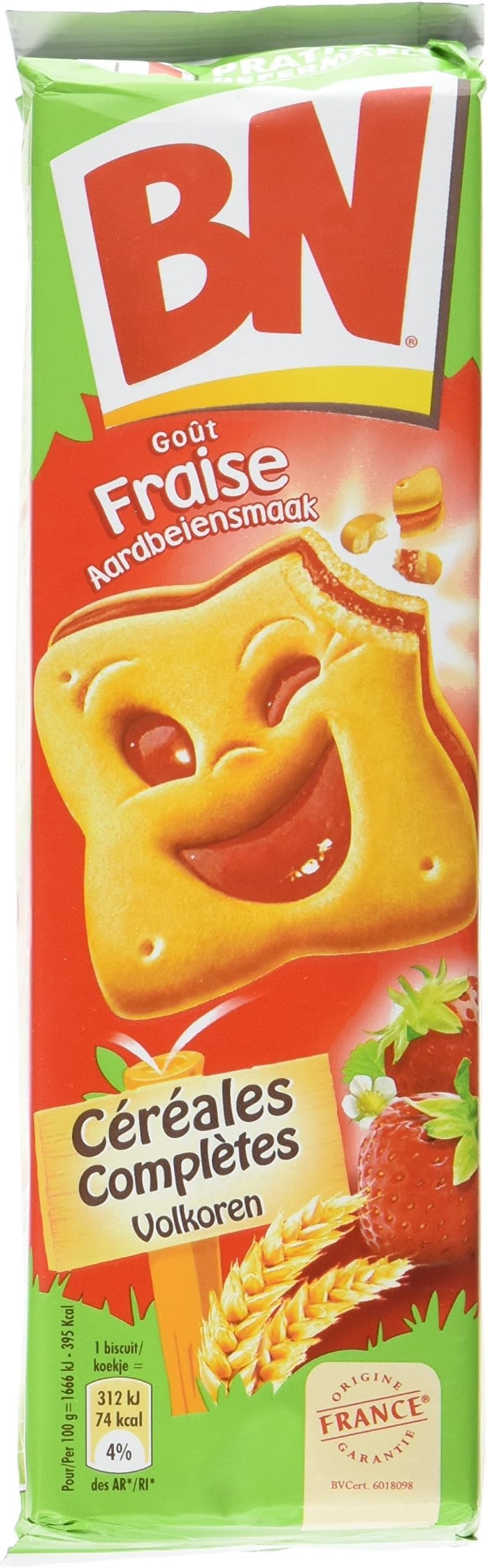 B&N bn 16 Strawberry Flavor Biscuits - Set of 6