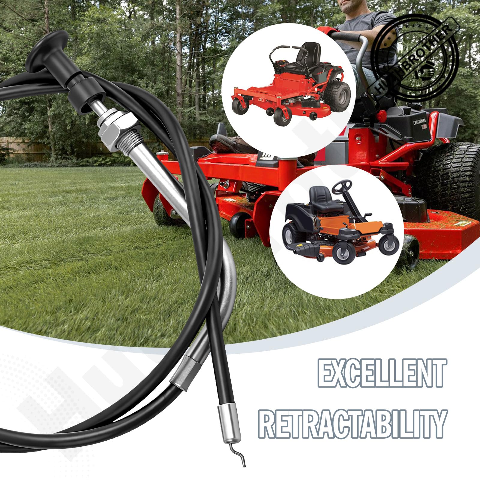 Amazon.com: Huthbrother 112-9753 Choke Cable Compatible with Toro