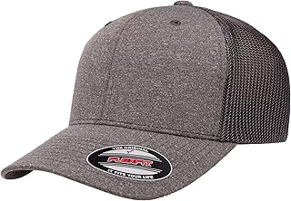 Flex fit Mens Melange Trucker Cap