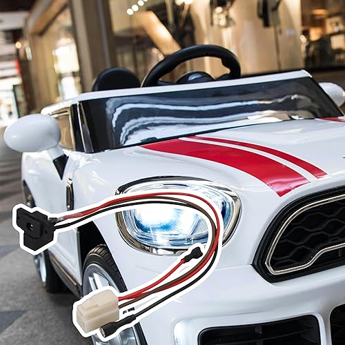 Miniatura 6 de Mxfans Paseo en el tipo accesorio 1,099.1 ft m del Pin del zócalo 3 del interfaz de carga del poder del coche