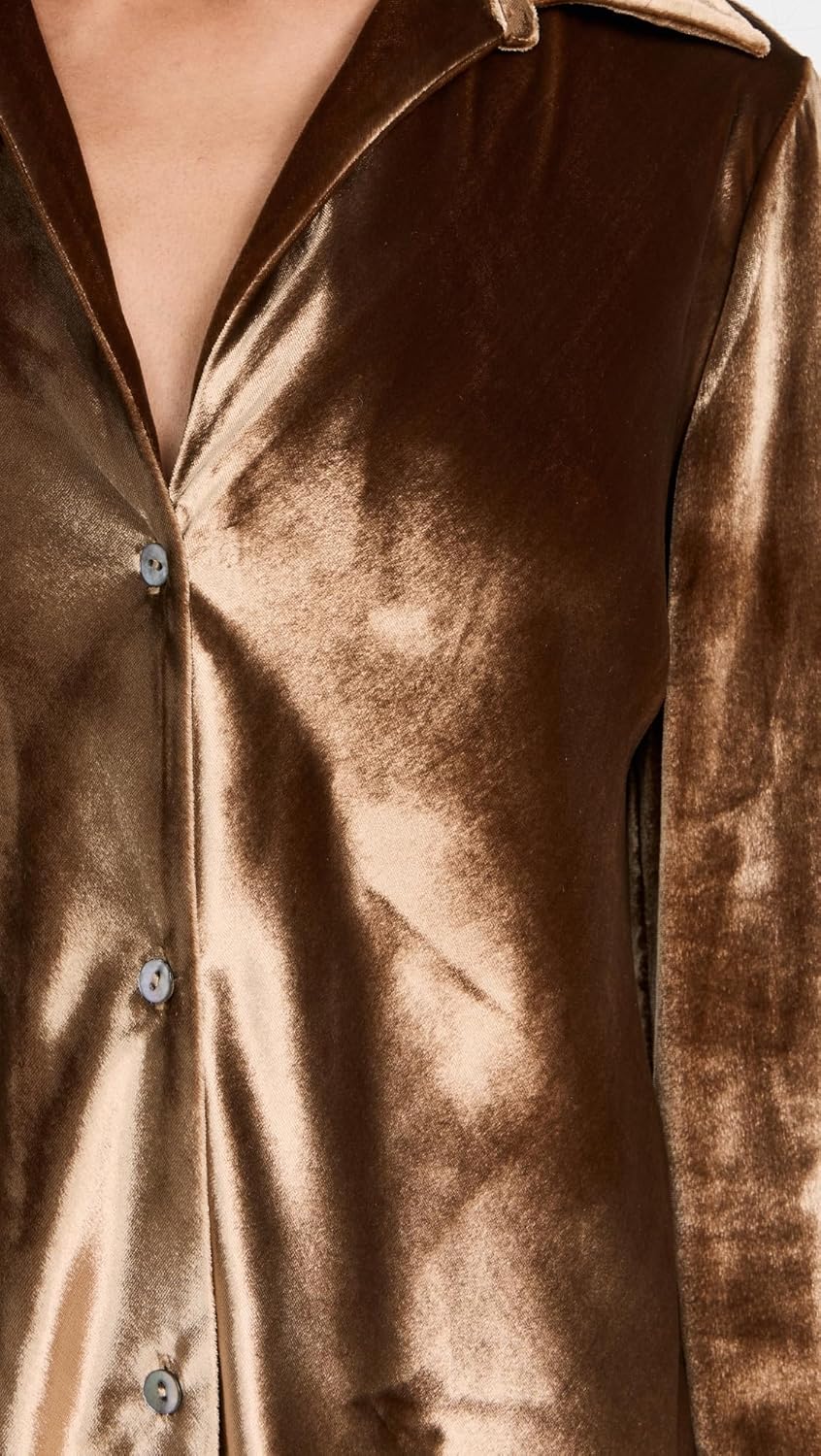 Vince Women's Bias Long Sleeve Shirt - Image 6