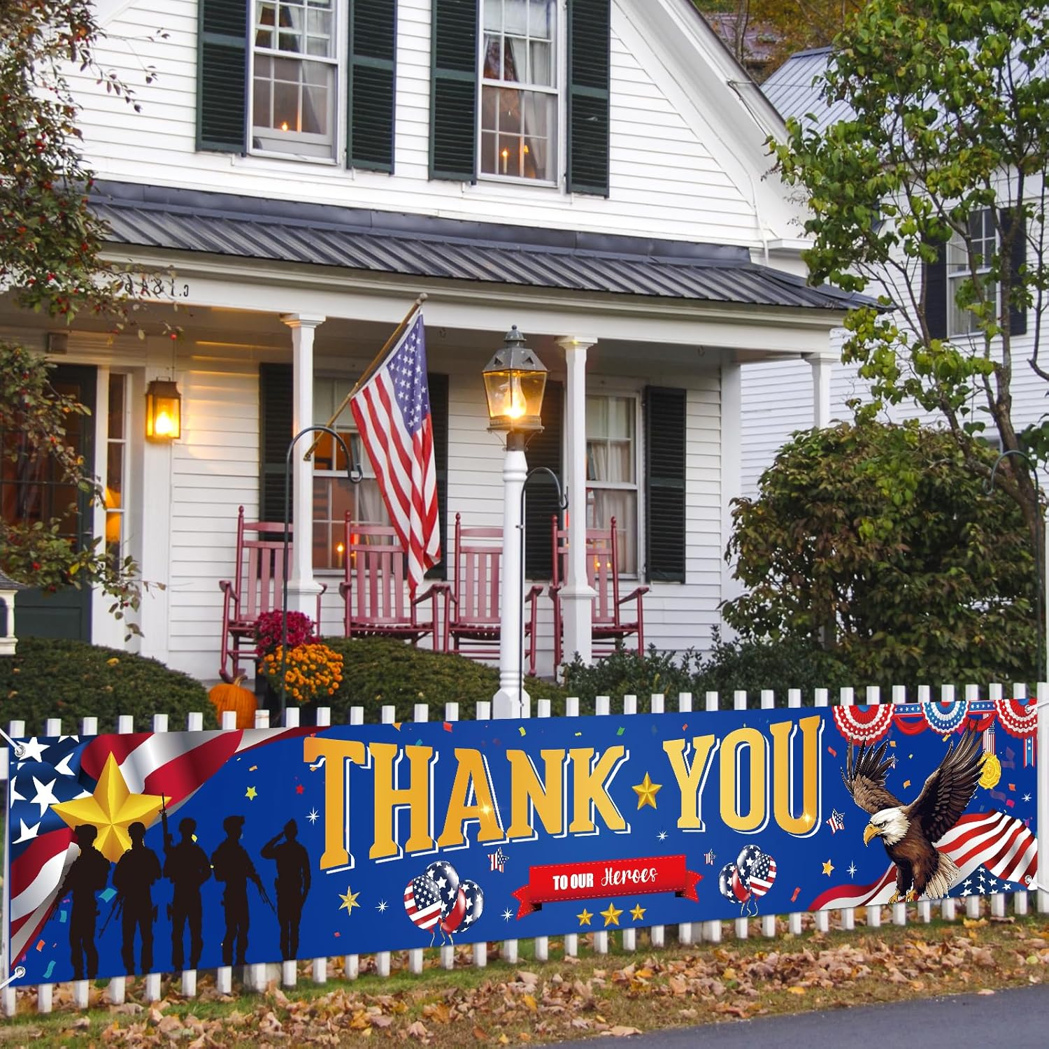 VorkiVecKi Thank You Veterans Banner Veterans Day