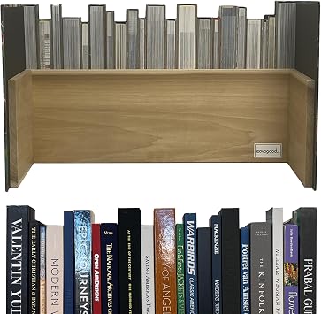 Tall CovoBox Hidden Storage Secret Book Box Electronics Hider | Hide Router, Cable Modem, Cords, Plugs, Outlets, Money, Documents, Jewelry | Made with Real Used Hardcover Books Multicolor