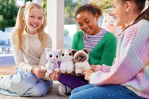 Miniatura 5 de Pets Alive Smitten Kittens Surprise (Birman Cat Bonnie) por ZURU Nurture Play Soft Toy Unboxing Adopta 10 sonidos interactivos
