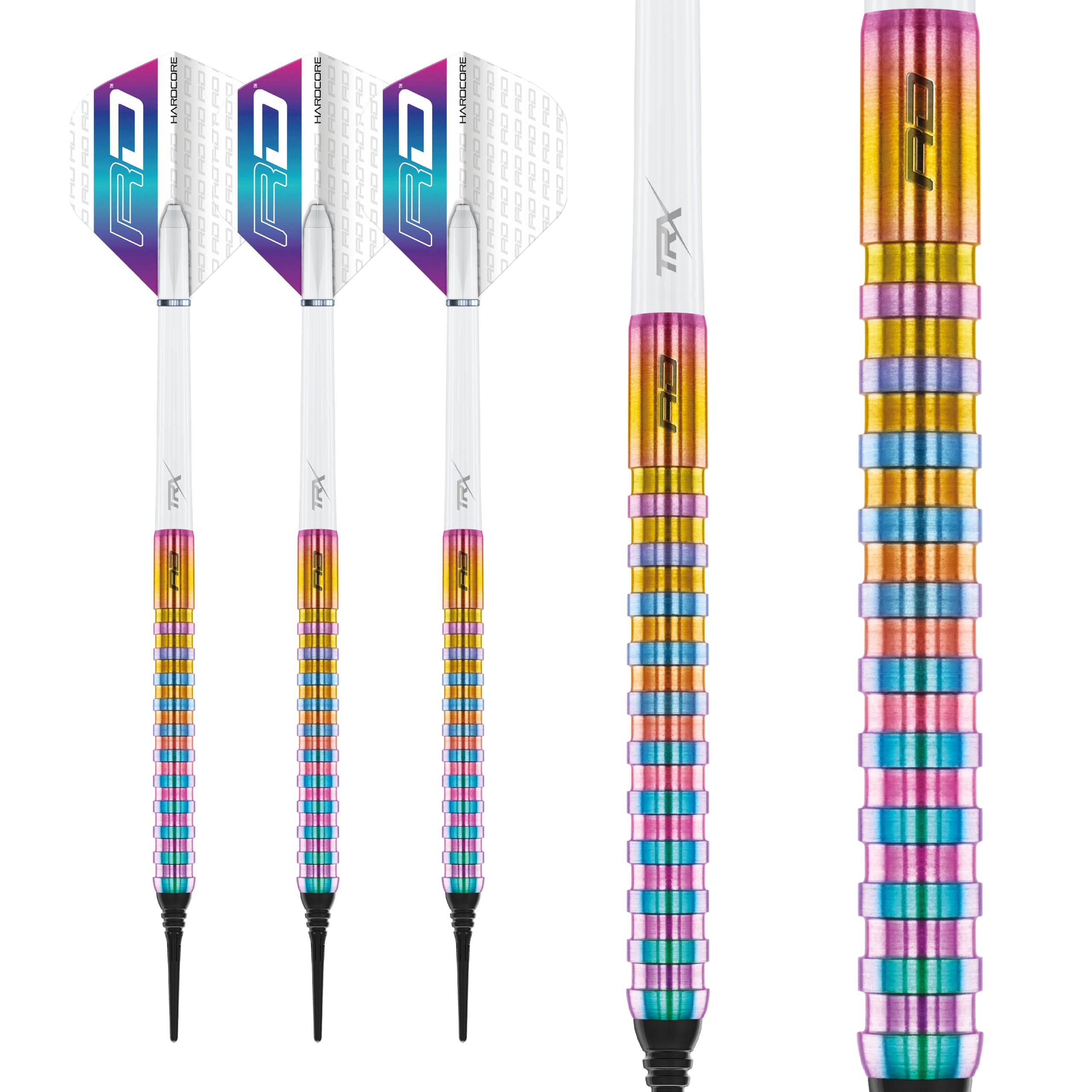 RED DRAGON Javelin Spectron Set di Freccette in tungsteno Premium con Alette e steli
