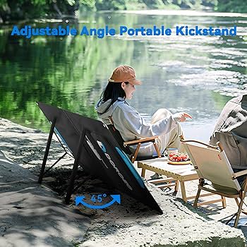 DOROEO Portable Solar Panel (100W) : Amazon.ca: Patio, Lawn