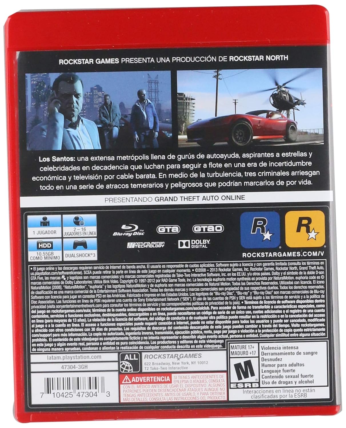Grand Theft Auto V Latinamerican Version