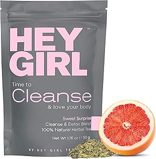 Loose Leaf Detox Tea - Herbal Tea for Your Detox Cleanse - Not Your Typical Herb Blend Tea - Delicious & Soothing Drink for a Healthy Colon Cleanse - Colon Cleanser by Hey Girl Tea